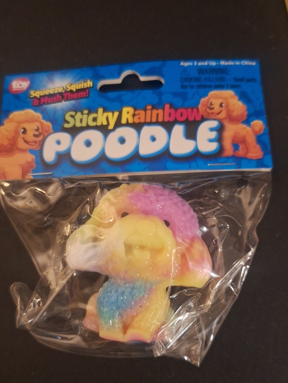 Poodle Kids Toy - Multi-Color Squishy